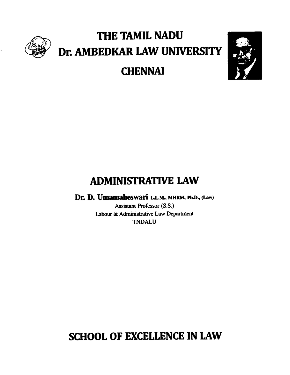 1-administrative-law-bachelor-of-law-tndalu-studocu