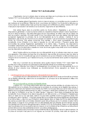 Article 121 8 Code Pénal – Code pénal – RGDDAN