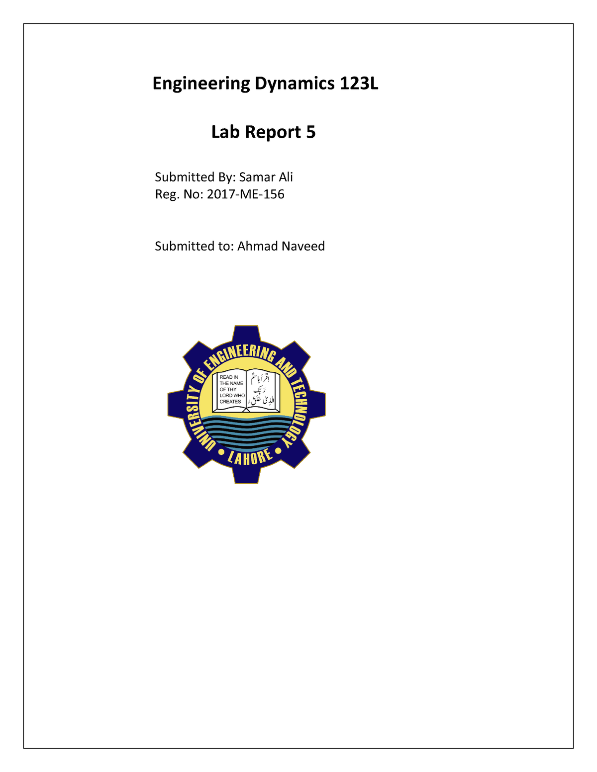 Lab Report 5 Aaaaaaaaaaa Engineering Dynamics 123L Lab Report 5   Thumb 1200 1553 