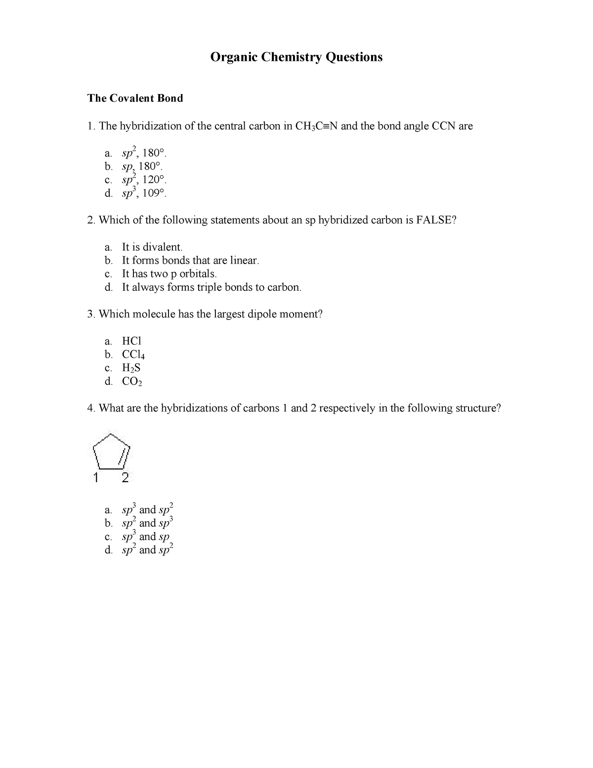 Organic Chemistry Grade 12 Notes Pdf Download