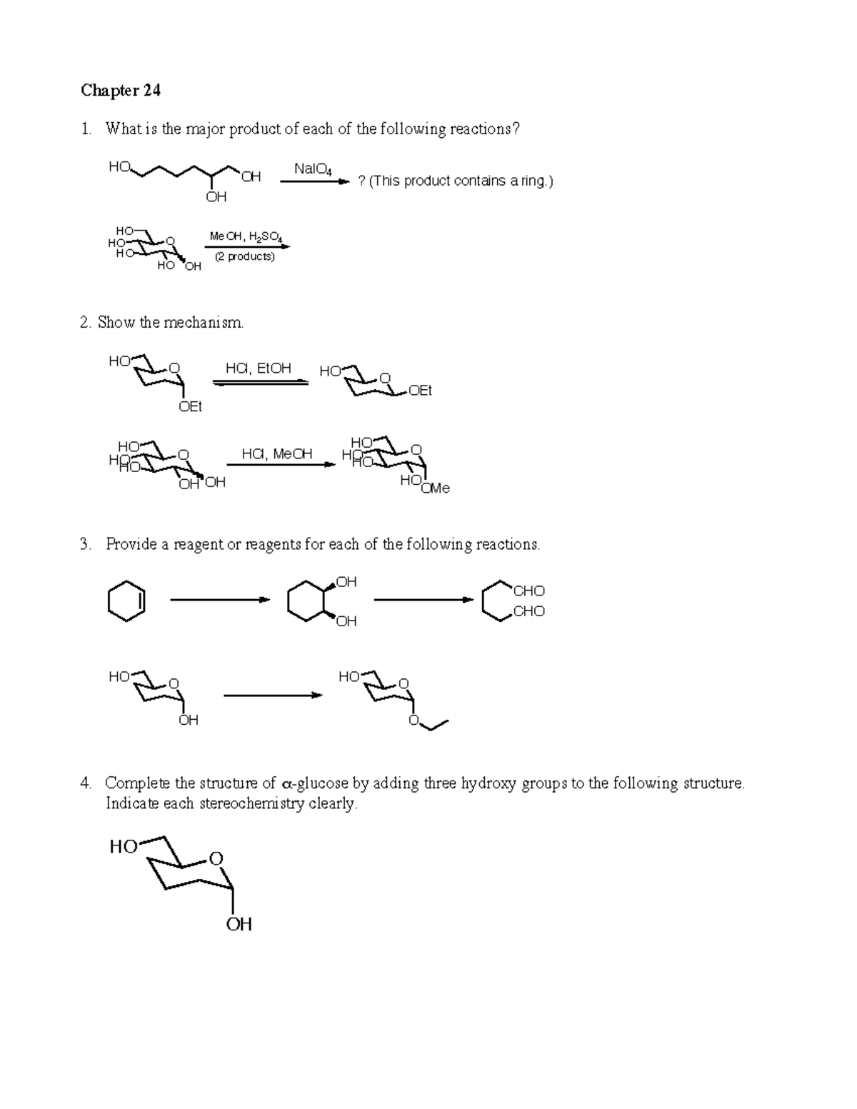 Recitation Ch 24 2014 - Answer Key to practice problems assigned by ...
