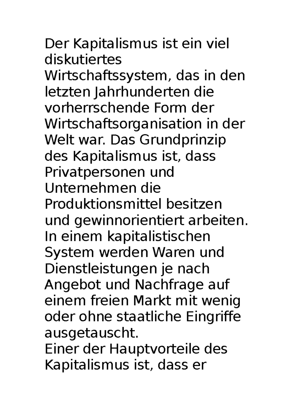 Capitalism 3 - Der Kapitalismus ist ein viel diskutiertes ...