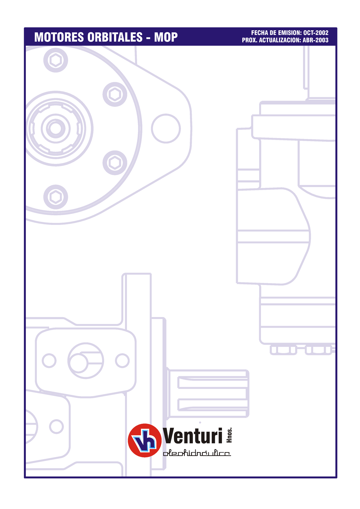 Venturi Catalogo Motor Orbital - MOTORES ORBITALES - MOP Venturi Hnos ...