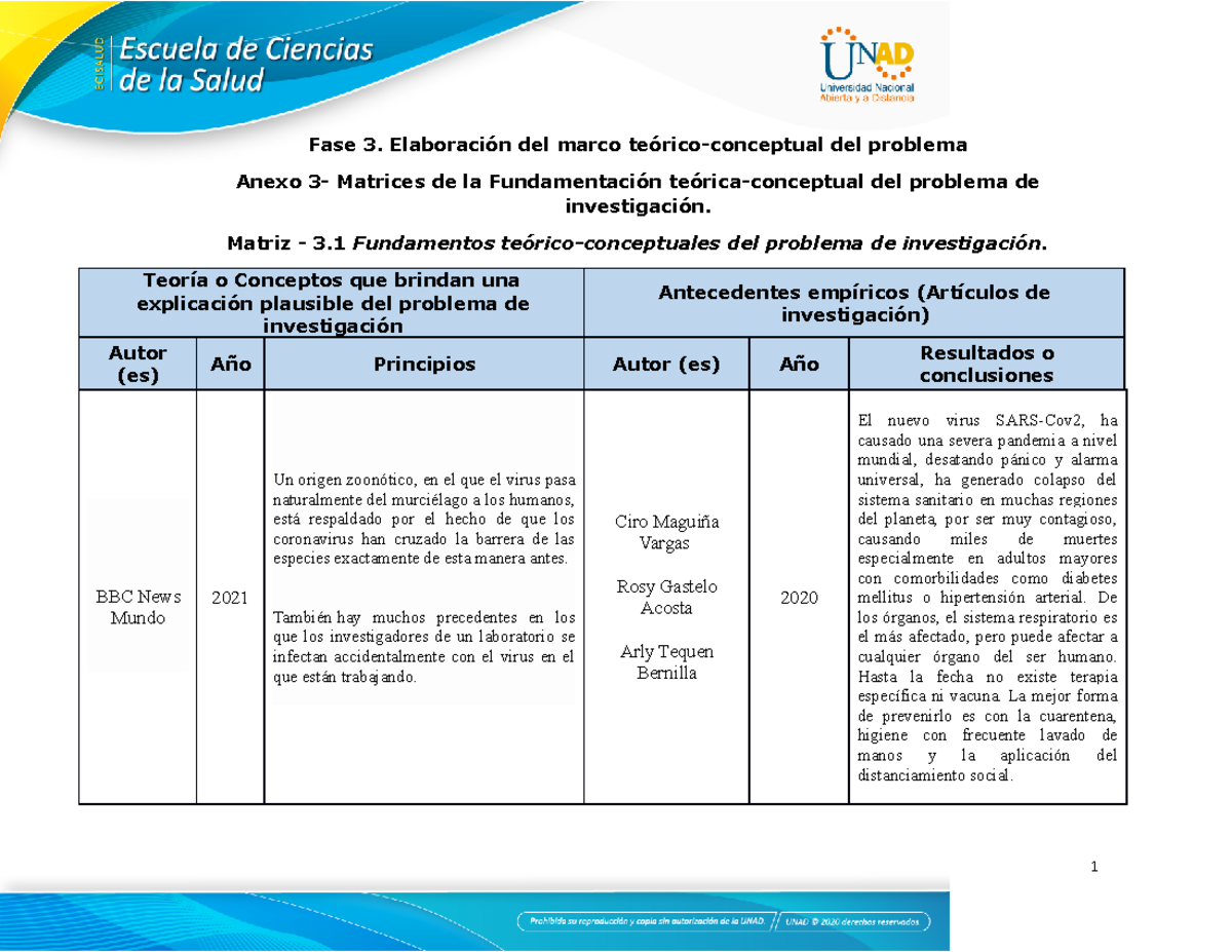 Anexo 3 Matrices De La Fundamentación Teórico Conceptual Del Problema De Investigación Fase 3 2665