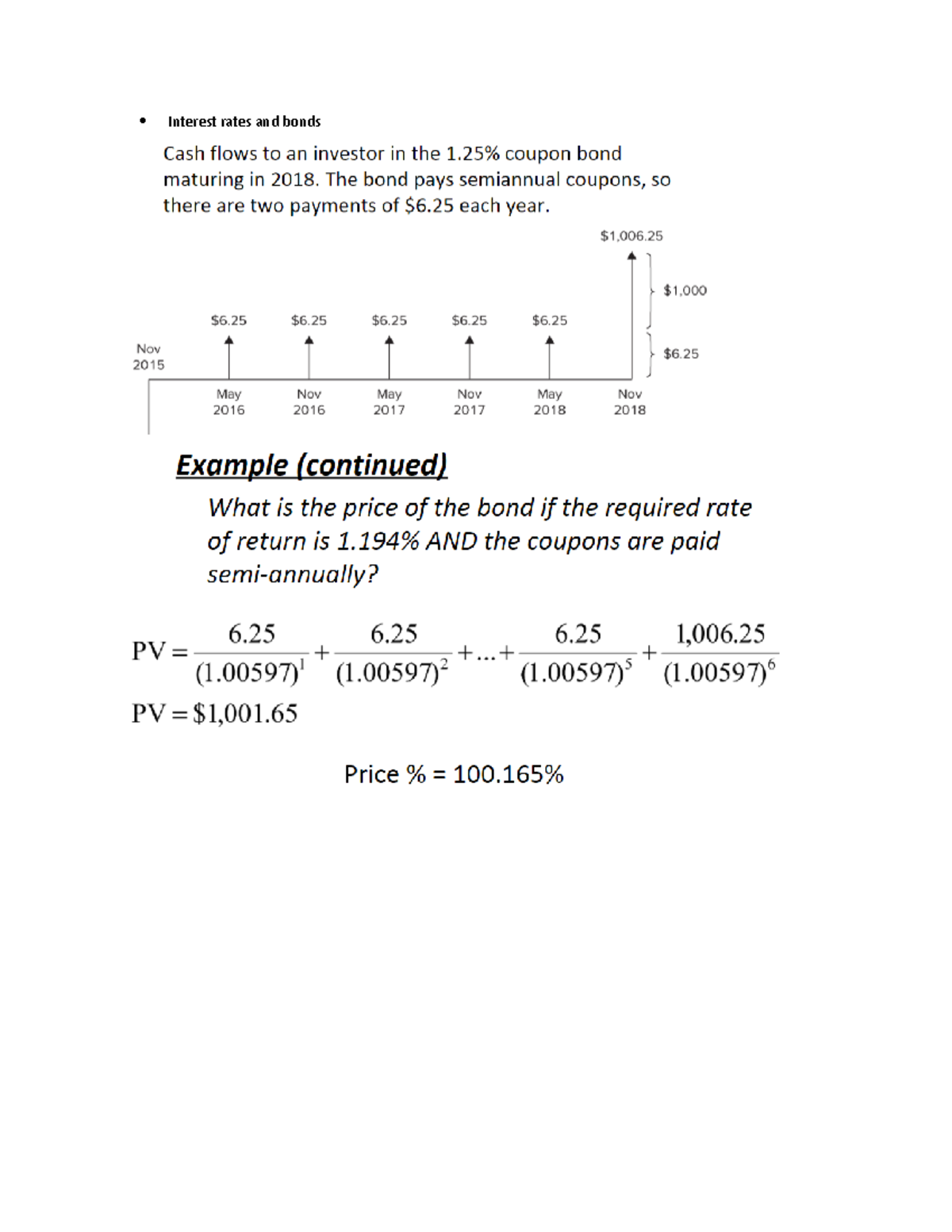 Lecture 7 Interest Rates And Bonds Interest Rates And Bonds O O Small Lecture 7 Interest Rates And Bonds Interest Rates And Bonds O O Small
