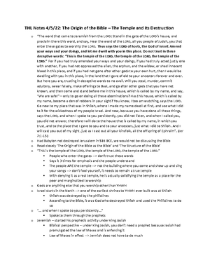 THL Notes 4 - Interpreting Biblical Texts – Reading Closely and ...