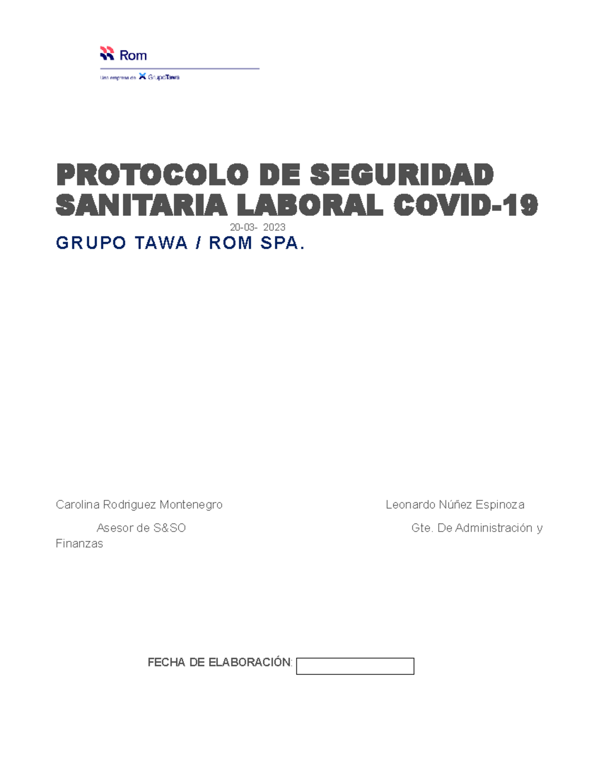Protocolo Covid19 Grupo TAWA V6 Copia PROTOCOLO DE SEGURIDAD