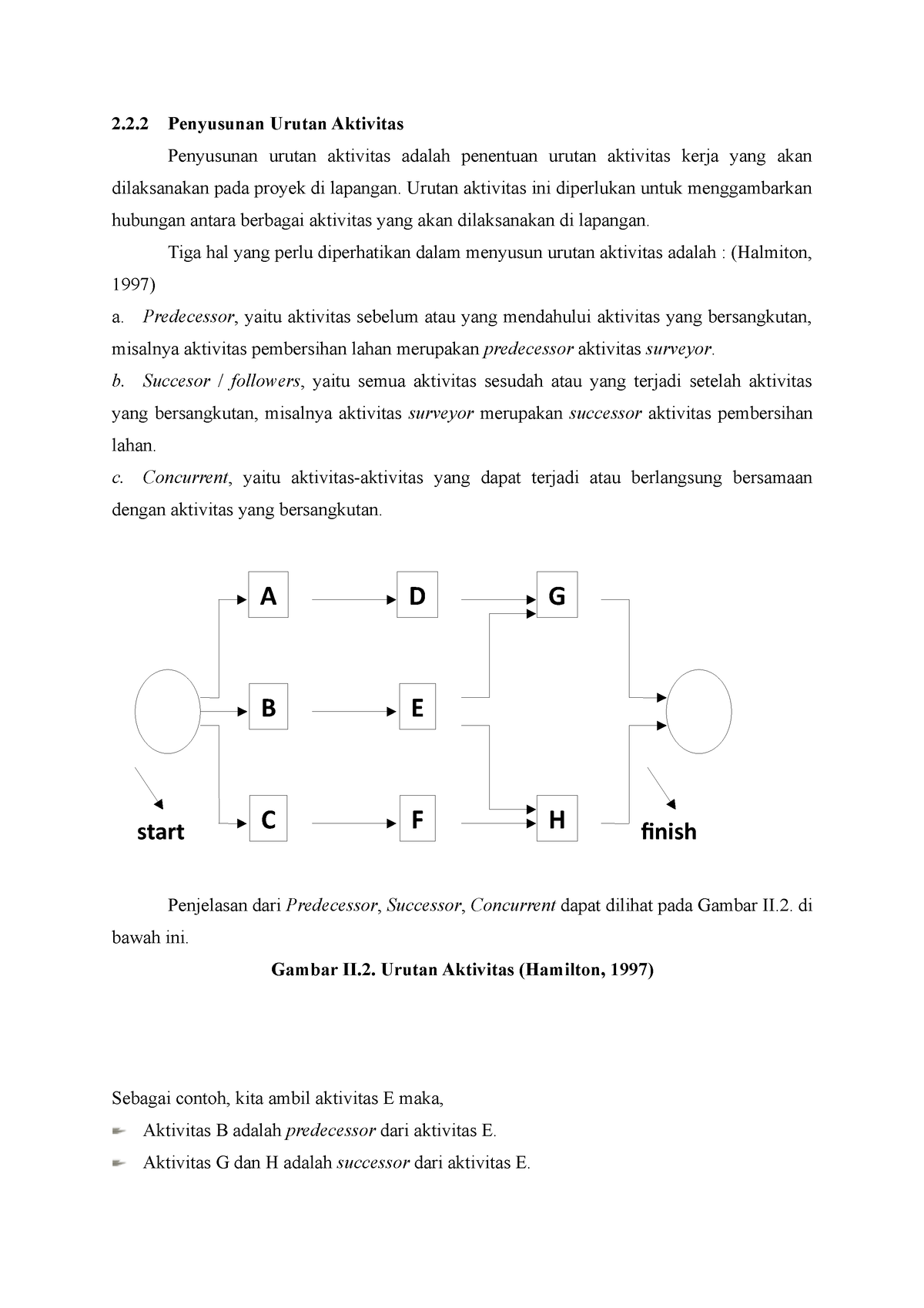 Perencanaan DAN Pelaksanaan Proyek Konstruksi - Subbab 2.2.2 - A B C D ...