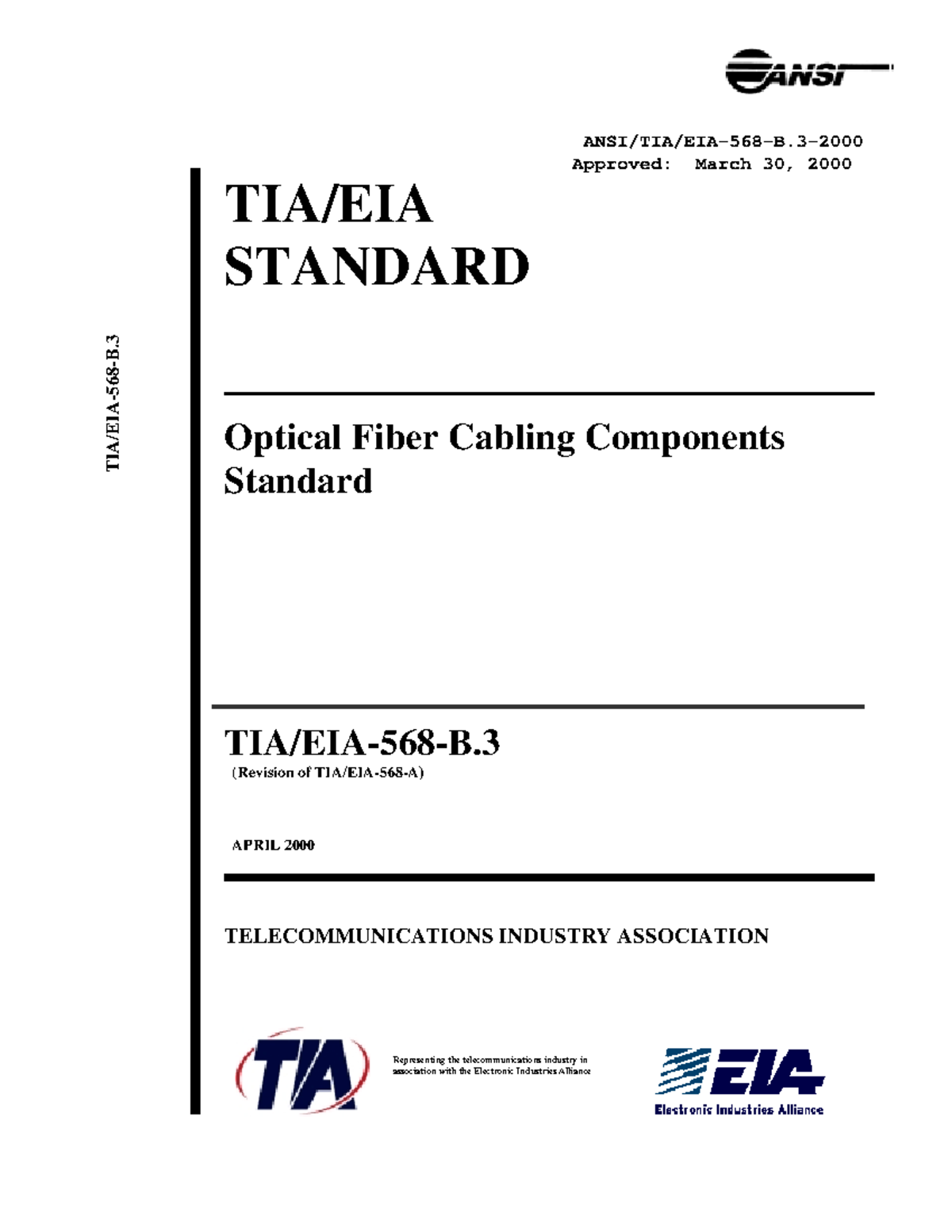 568-B - incendio - TIA/EIA STANDARD Optical Fiber Cabling Components ...