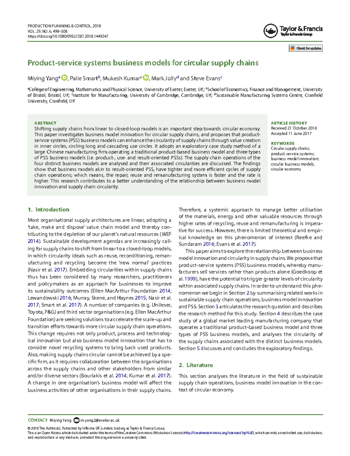 Product service systems business models for circular supply chains-2018 ...