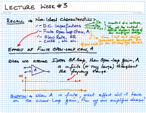 Lecture Week #10 - teacher notes - ELE504 - Studocu