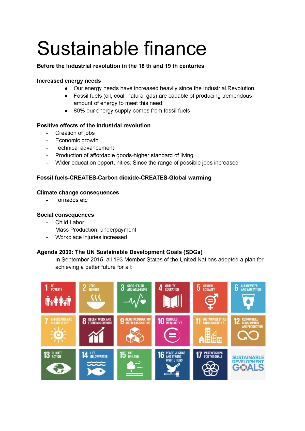 sustainable finance master thesis topics