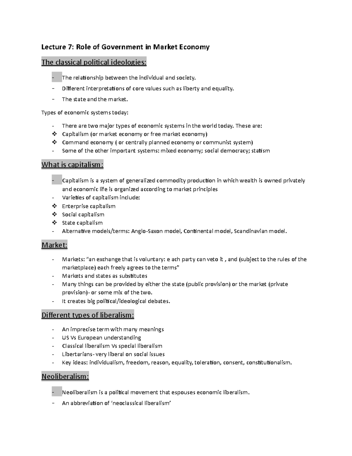 lecture-7-role-of-government-in-market-economy-different