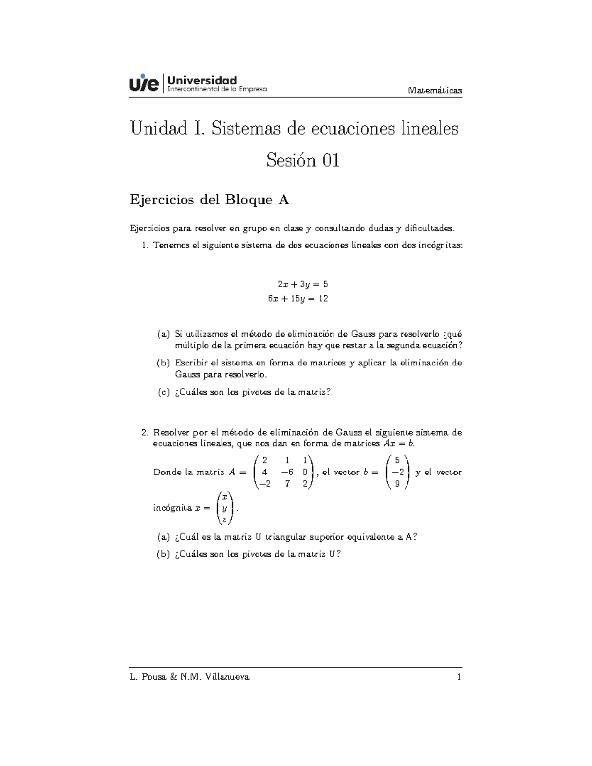 S01 Boletin-I-Ejercicios-1-y-2-bloques-A-y-B - Matemáticas Unidad I ...