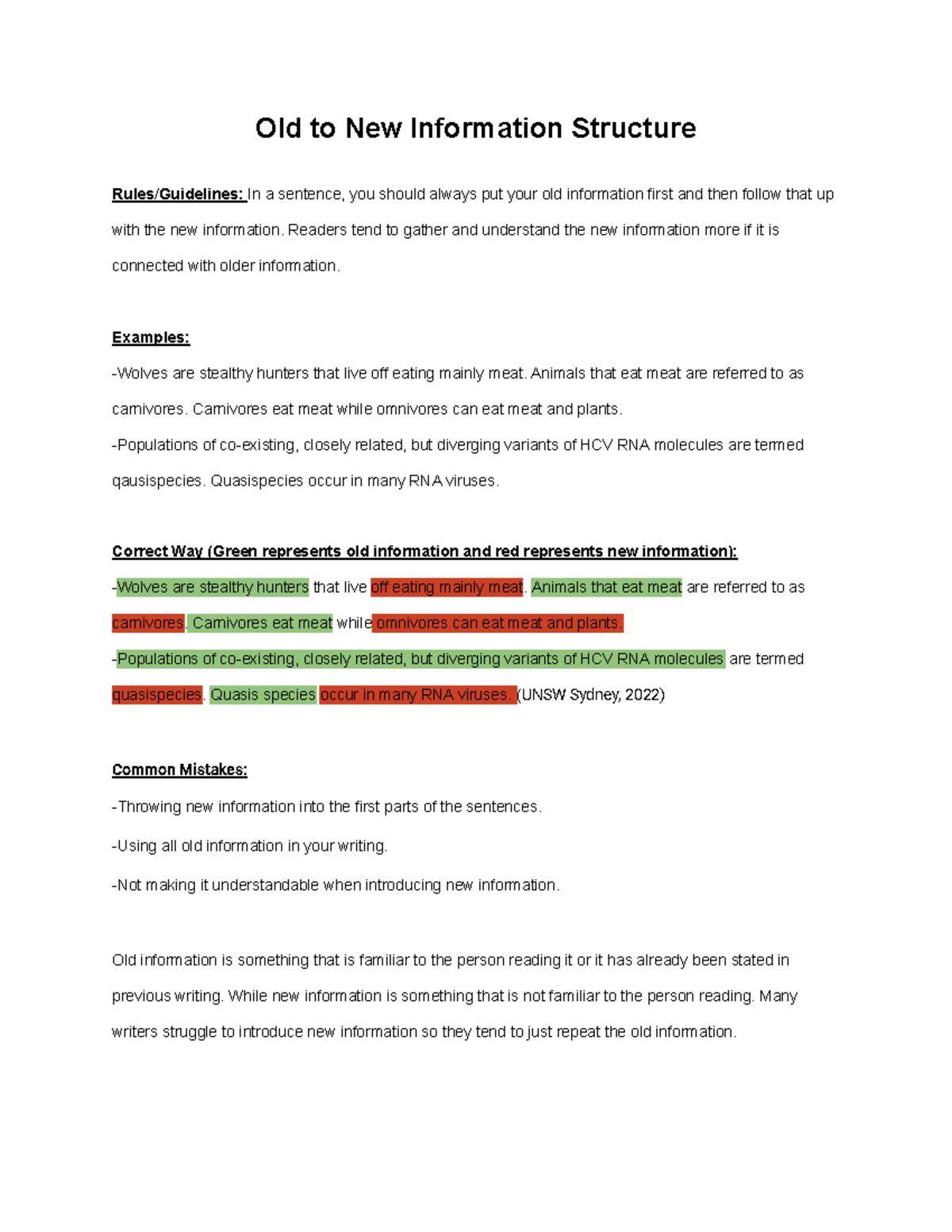 handout-burnette-old-to-new-information-structure-rules-guidelines