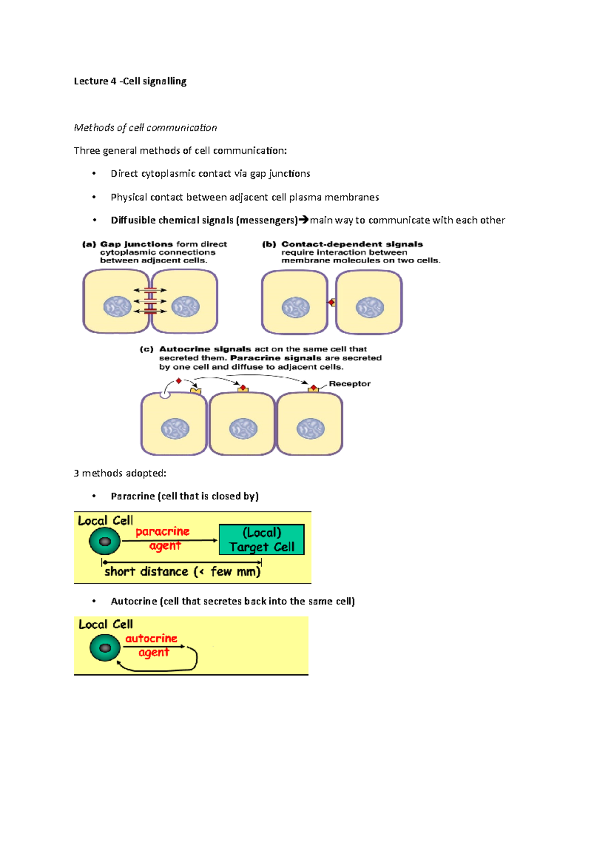 lecture-4-physiology-4-lecture-4-cell-signalling-methods-of-cell