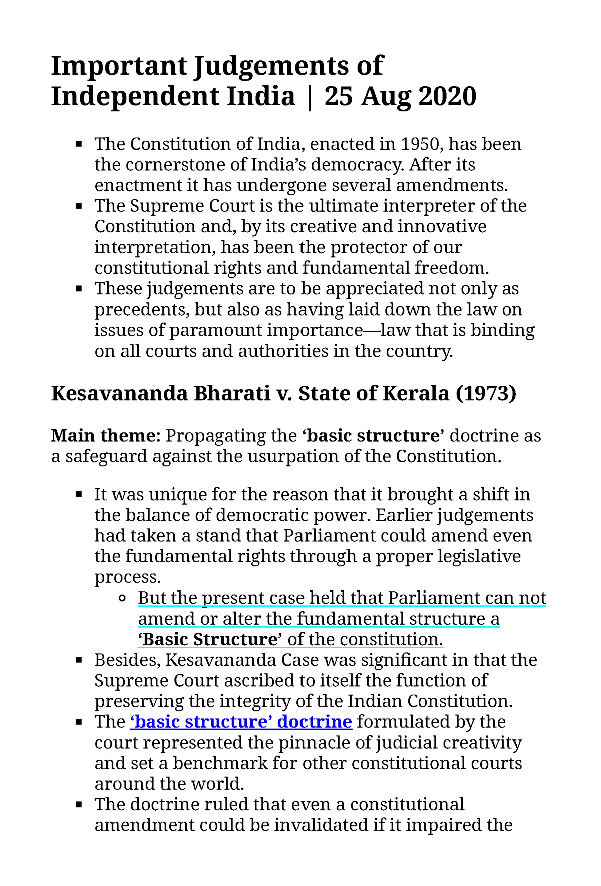 here-s-is-the-list-of-the-landmark-judgements-of-supreme-court-of-india