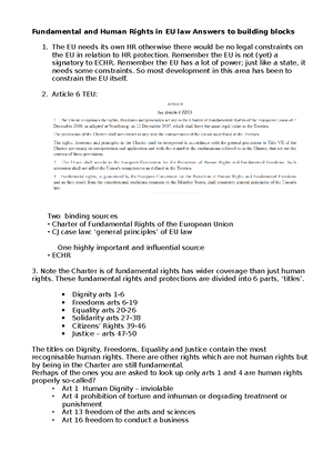 Building block enforcement - infringement direct action - Building ...