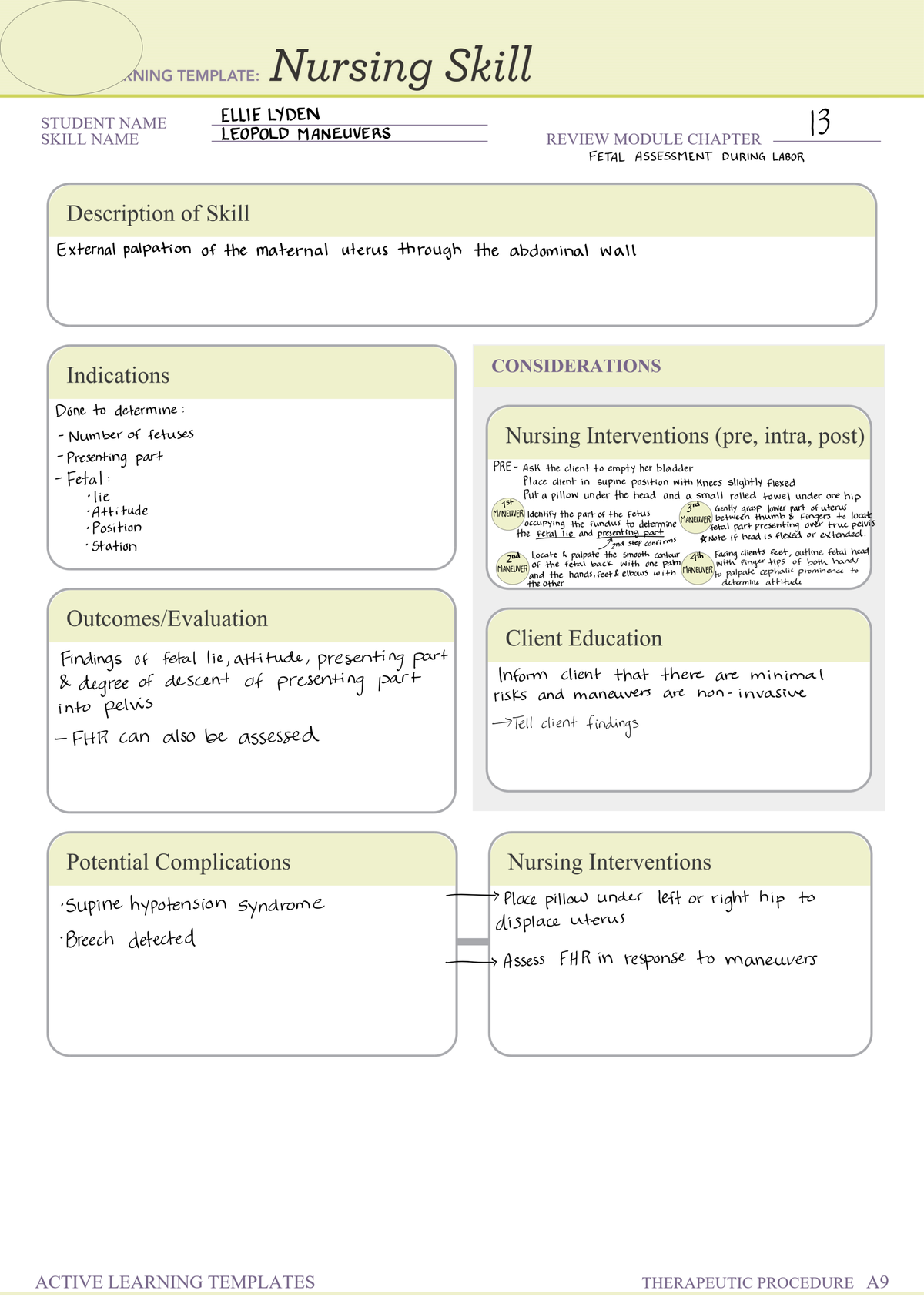 ATI remediation-OB - ATI basic concept and nursing skill - NUR 407 ...