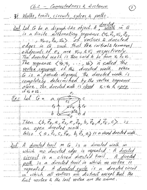 Ch.1 Class Notes - Lecture note 1 - MAD 3305 - Studocu