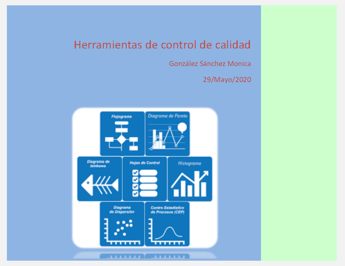 MGonzalez - herramientas de control y calidad - Herramientas de control ...