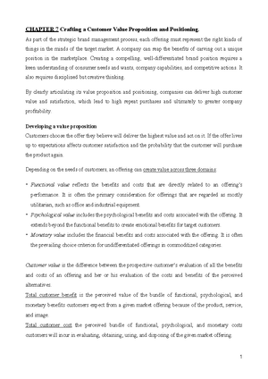 Chapter 6 Identifying Market Segments and Target Customers ...