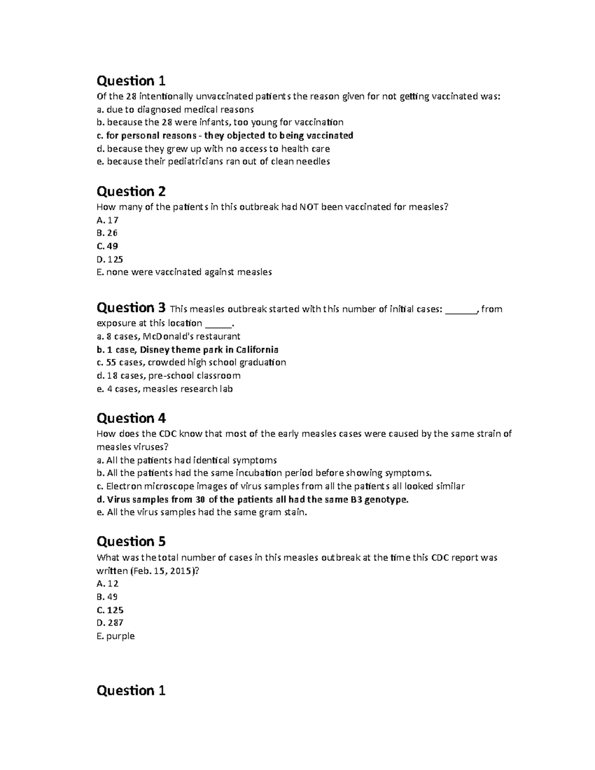 Microbiology Module 6 practice questions - Question 1 Of the 28 ...