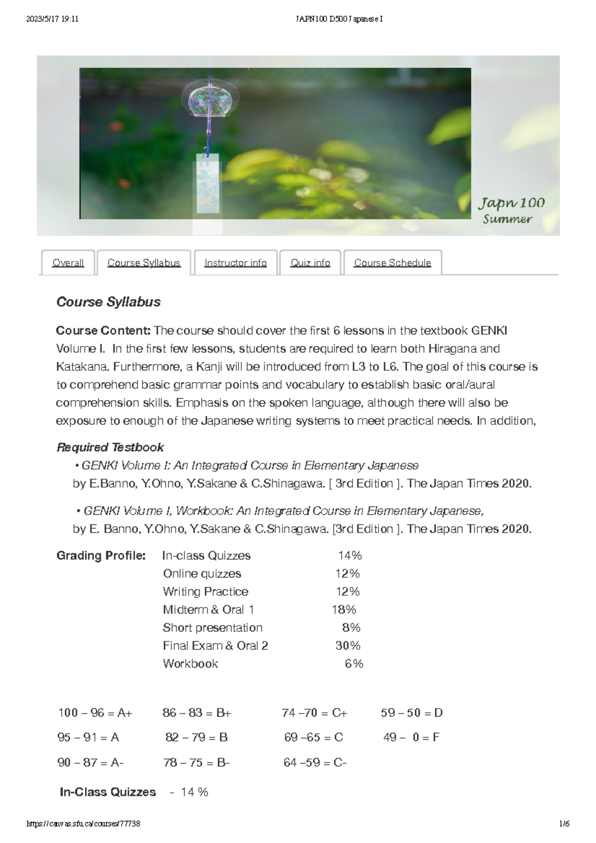 Syllabus - Course Syllabus Course Content: The course should cover the ...