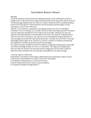 qualitative research report journal