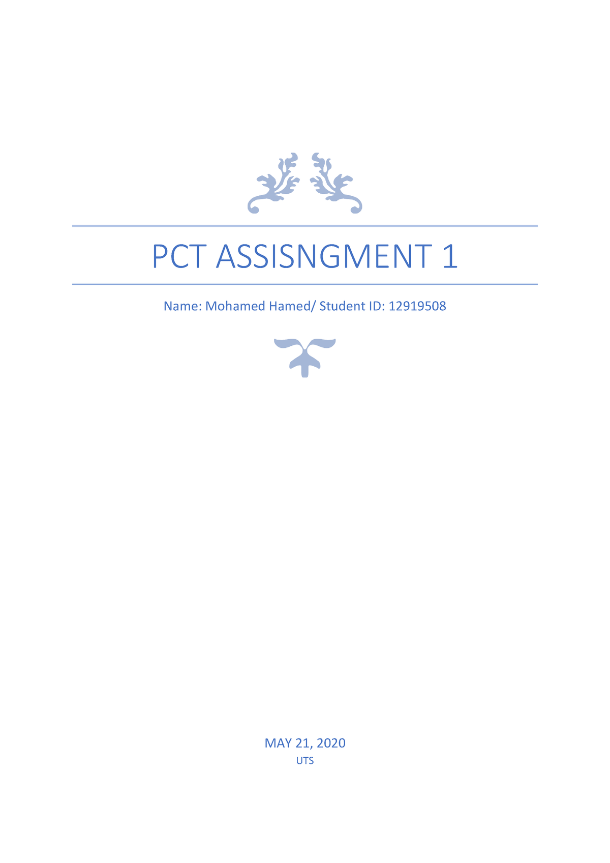 record assignment pct application