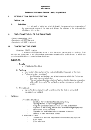 Article III section 5 - Civil Law - Studocu