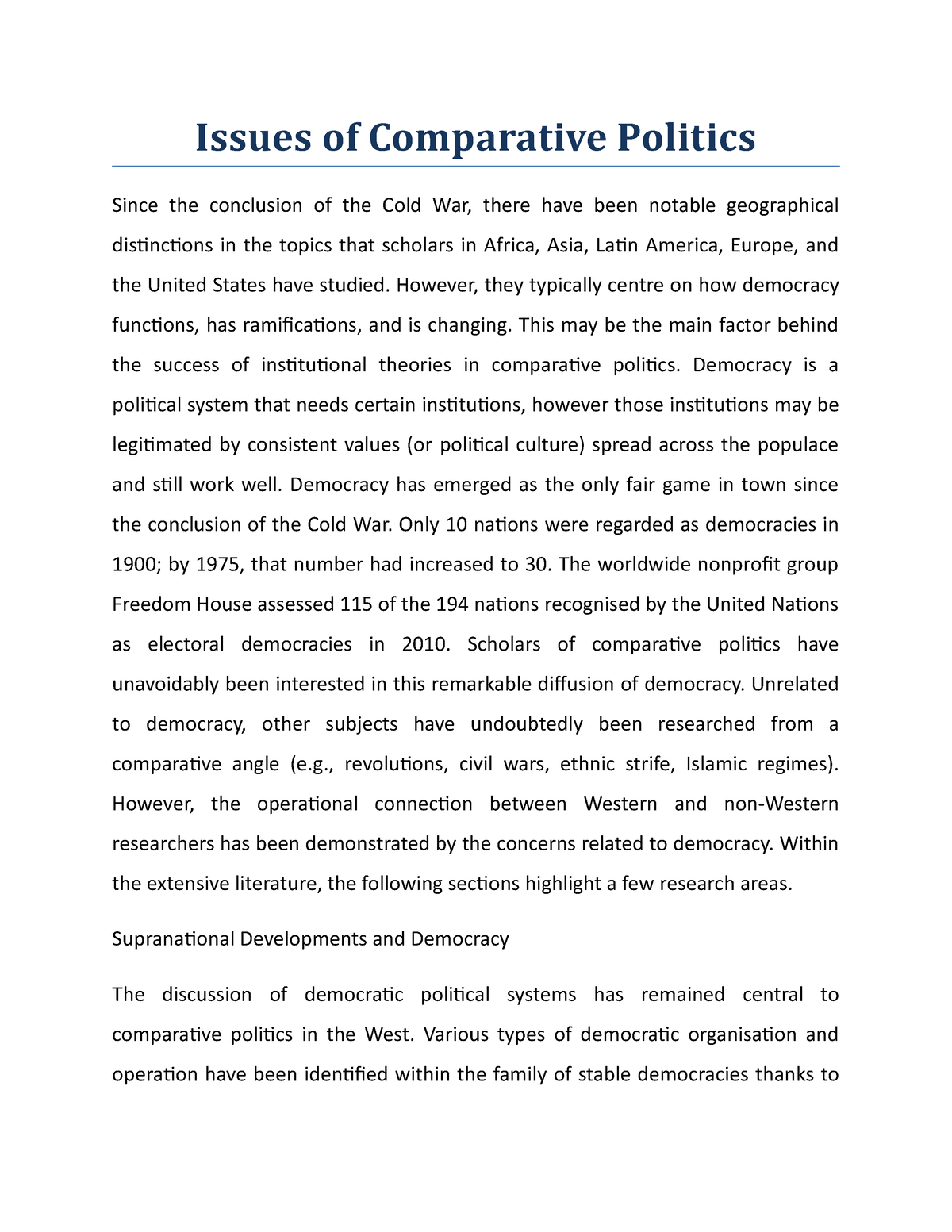 issues-of-comparative-politics-however-they-typically-centre-on-how