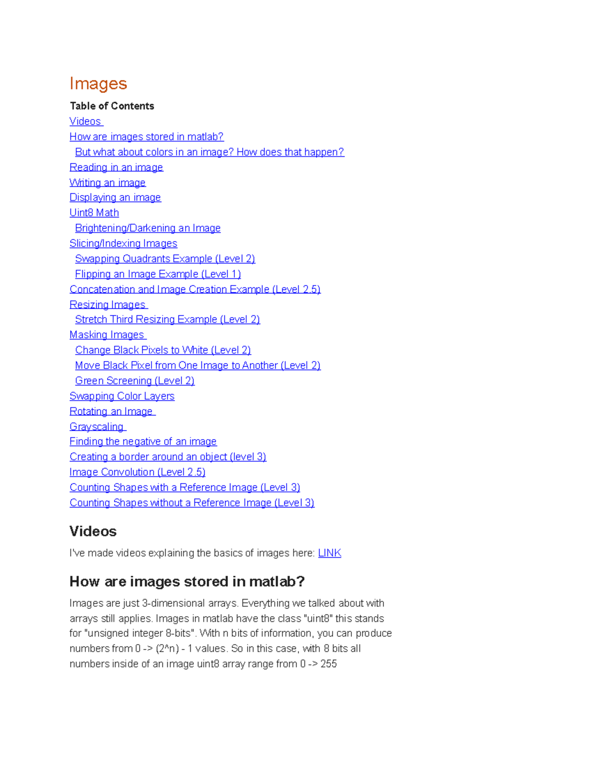 lecture-11-notes-images-table-of-contents-videos-how-are-images