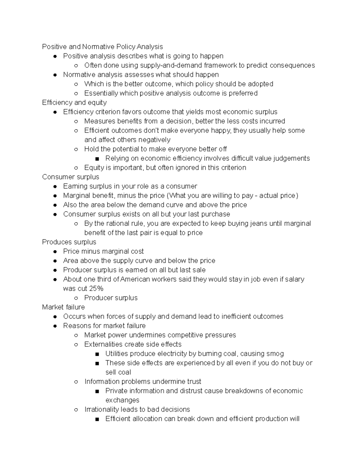 Chapter 7 - Prof. Geoff Clarke. - Positive and Normative Policy ...