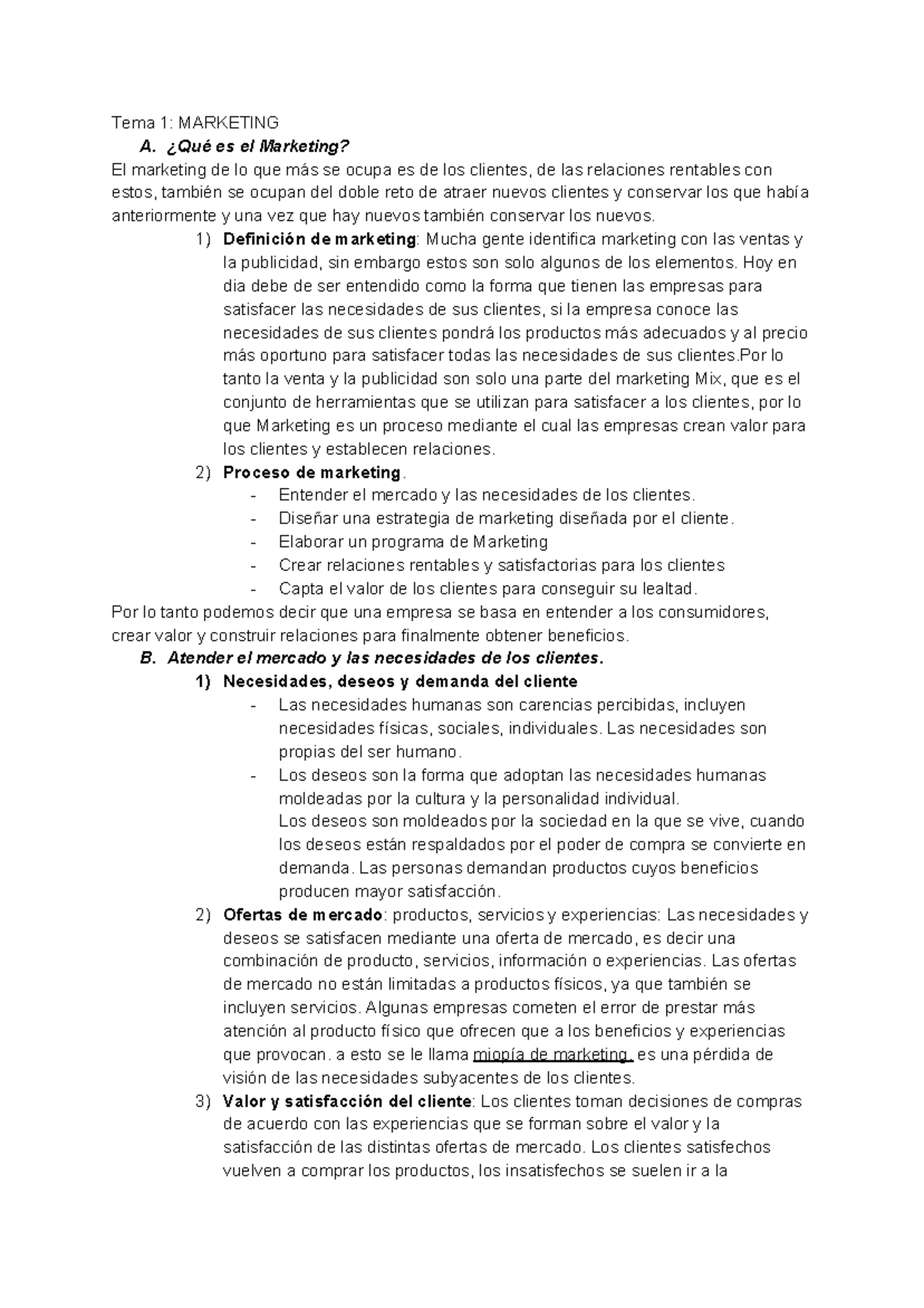 TEMA 1,2 y 3 - Tema 1 2 3 - Introducción al marketing - Tema 1 ...