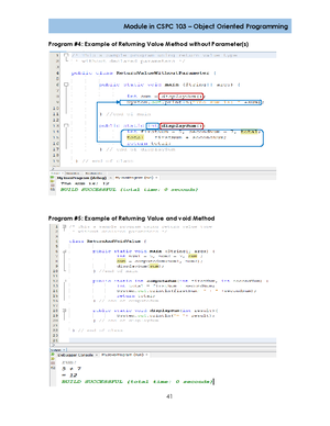 Lesson 5 - LESSON 3 : DECLARING OBJECTS AND USING THEIR METHODS Java ...