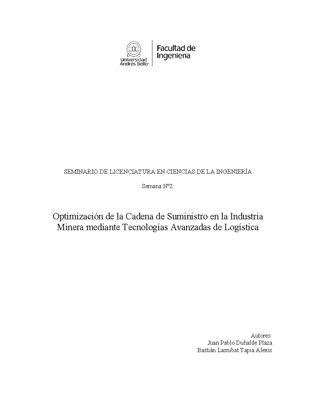 Entregable S2 jpd blt - informe - SEMINARIO DE LICENCIATURA EN CIENCIAS ...