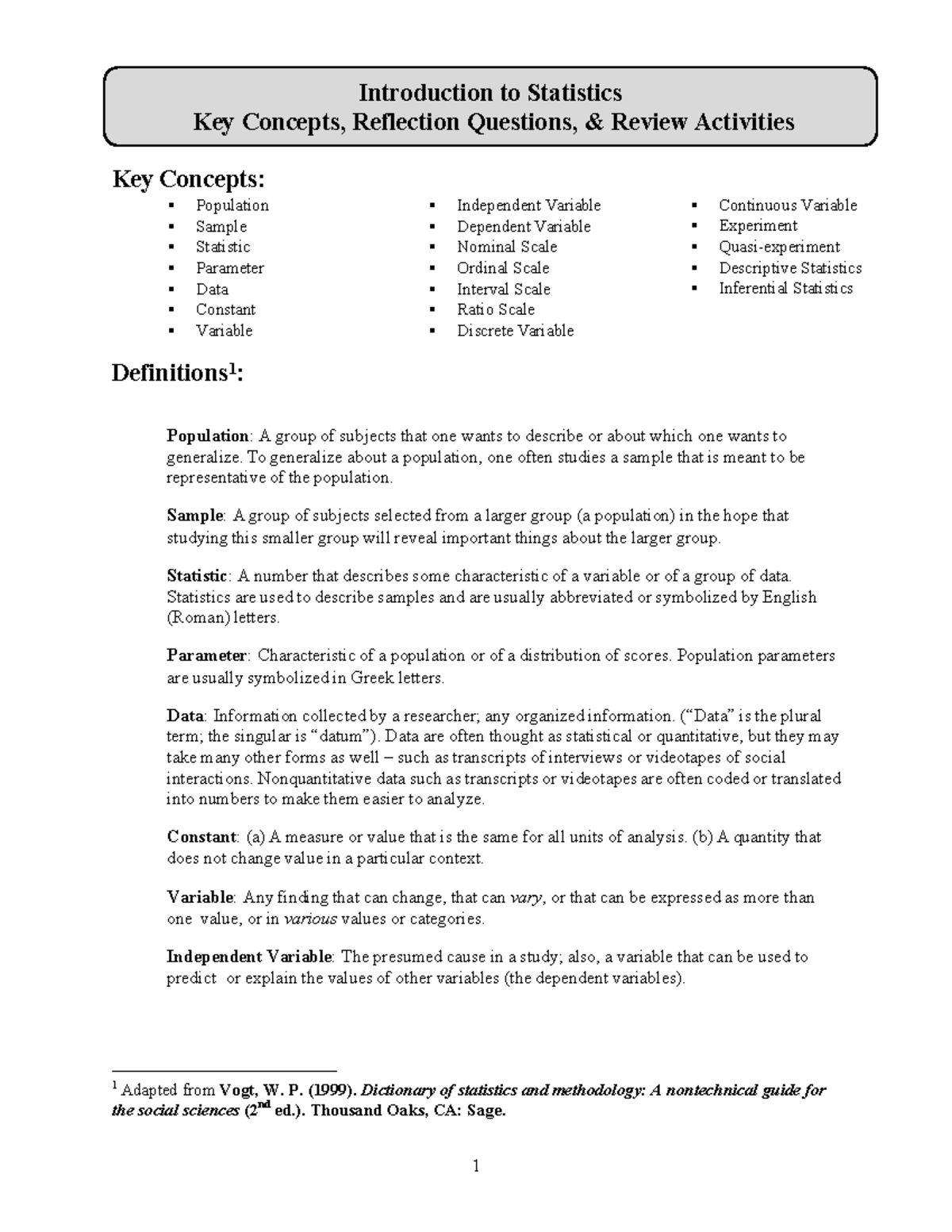 Key Concepts Reflection Questions Activities Week02 - Key Concepts ...