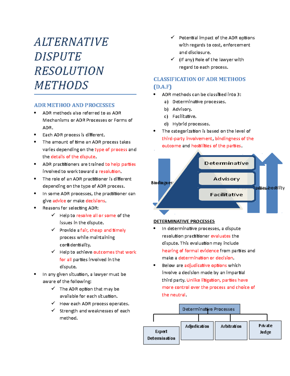 Alternative Dispute Resolution Philippines Reviewer Pdf