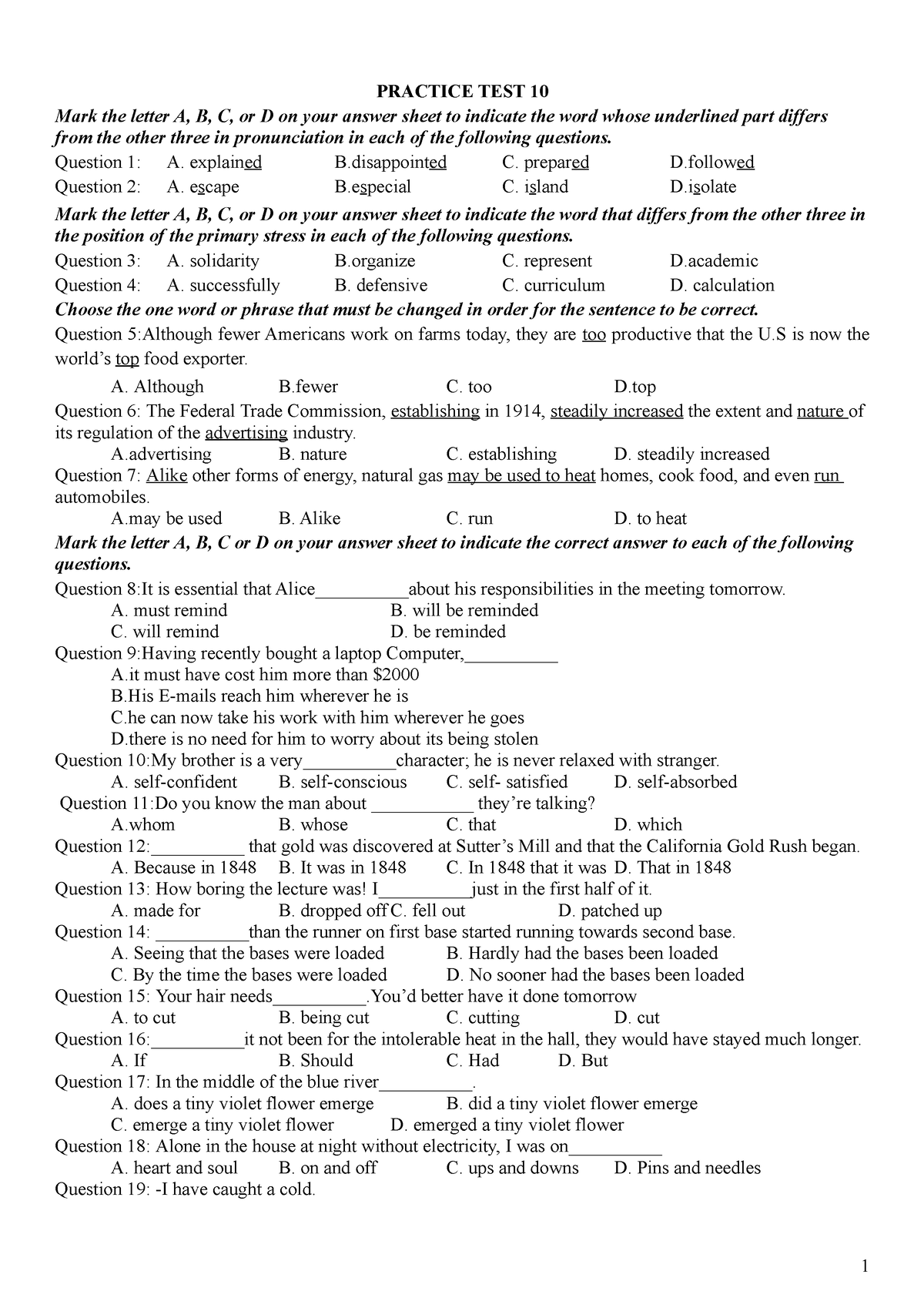 practice-test-10-ss-practice-test-10-mark-the-letter-a-b-c-or-d-on