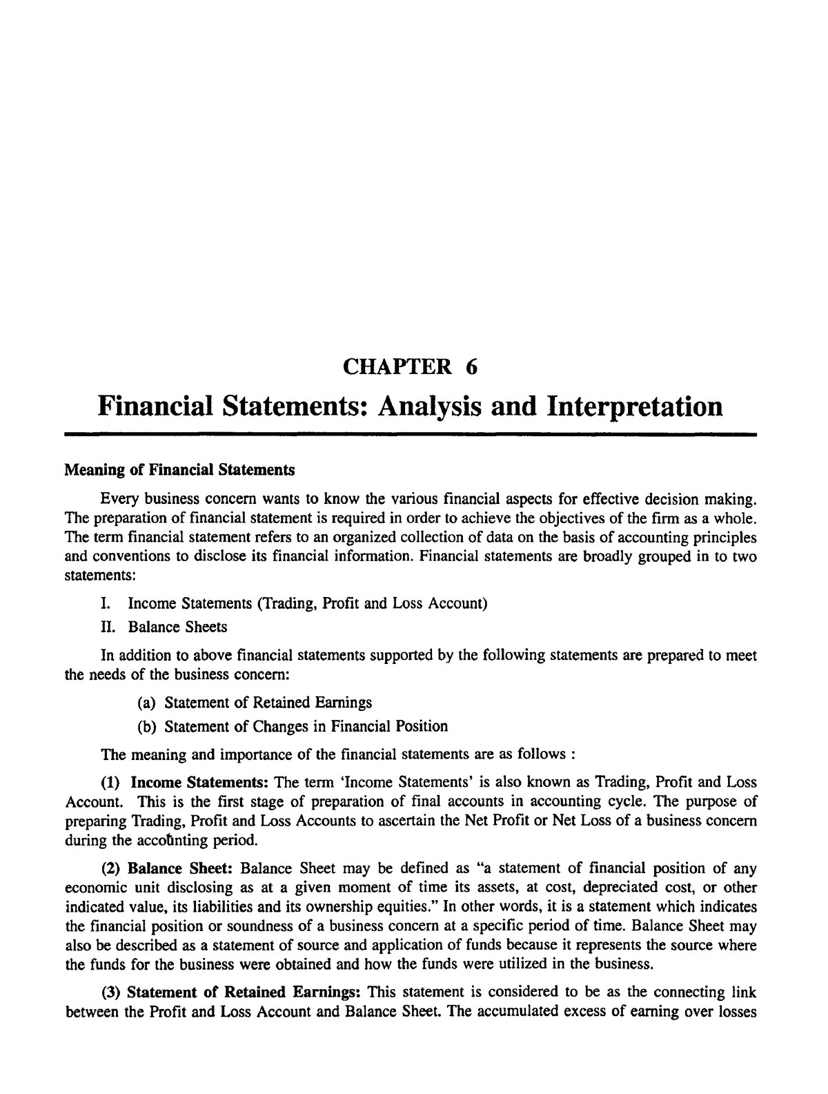 What Is Meant By Analysis And Interpretation Of Financial Statements