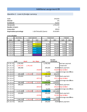 Adjustment sheet how to make adjustments - Financial Accounting ...