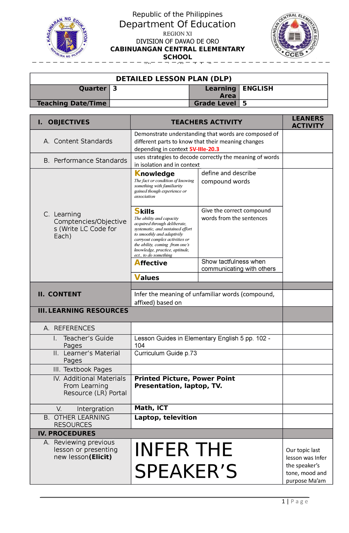 infer-the-meaning-of-unfamiliar-words-detailed-lesson-plan-dlp