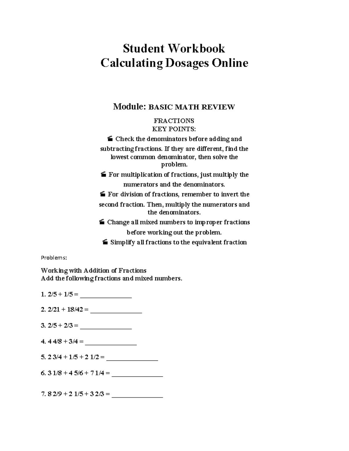 math-practice-student-workbook-calculating-dosages-online-module