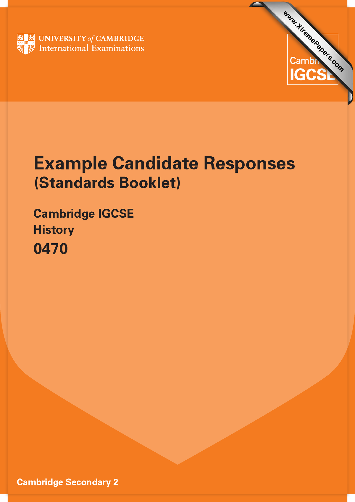 12765879 - ####### Cambridge Secondary 2 Example Candidate Responses ...