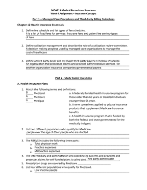 Wk4Assignment - WEEK 4 - MOA120 Electronic Health Records Week 4 ...