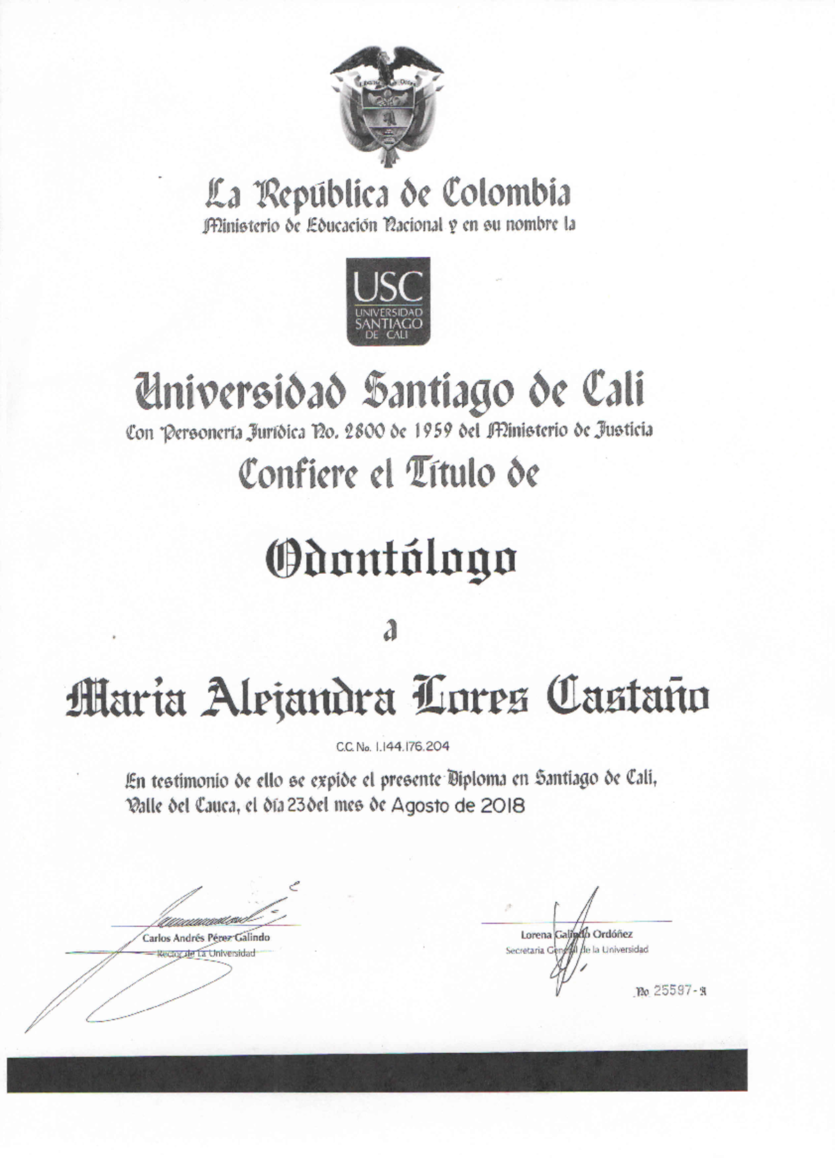 Diploma Odontologa - Odontólogia - Studocu
