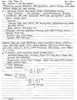 19513642 Latihan Soal Drainase - Wahyu Pangestu - Drainase * - Studocu