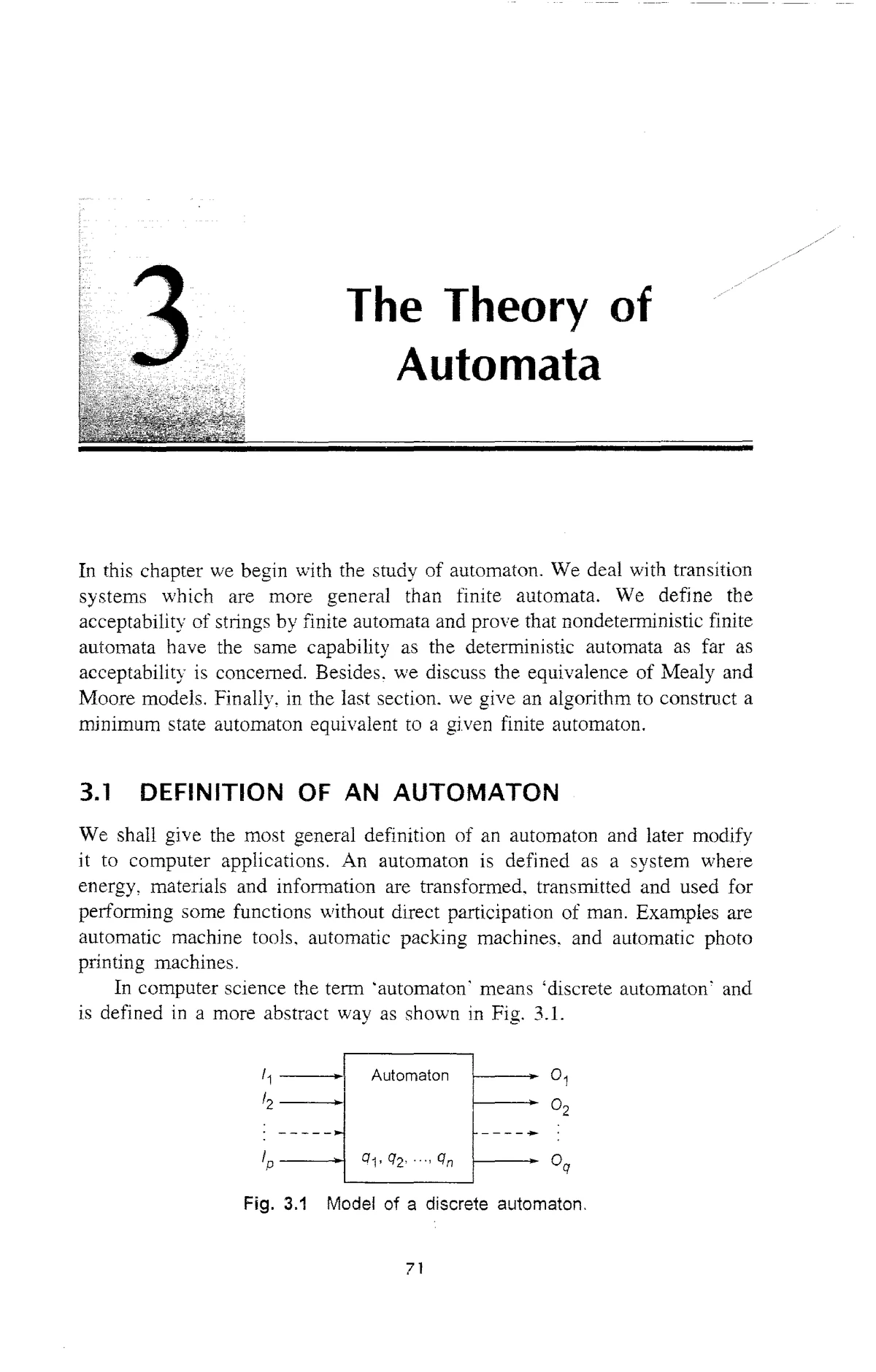 Automata Unit 1 Handwritten Notes - CS E 322 Formal Languages ...