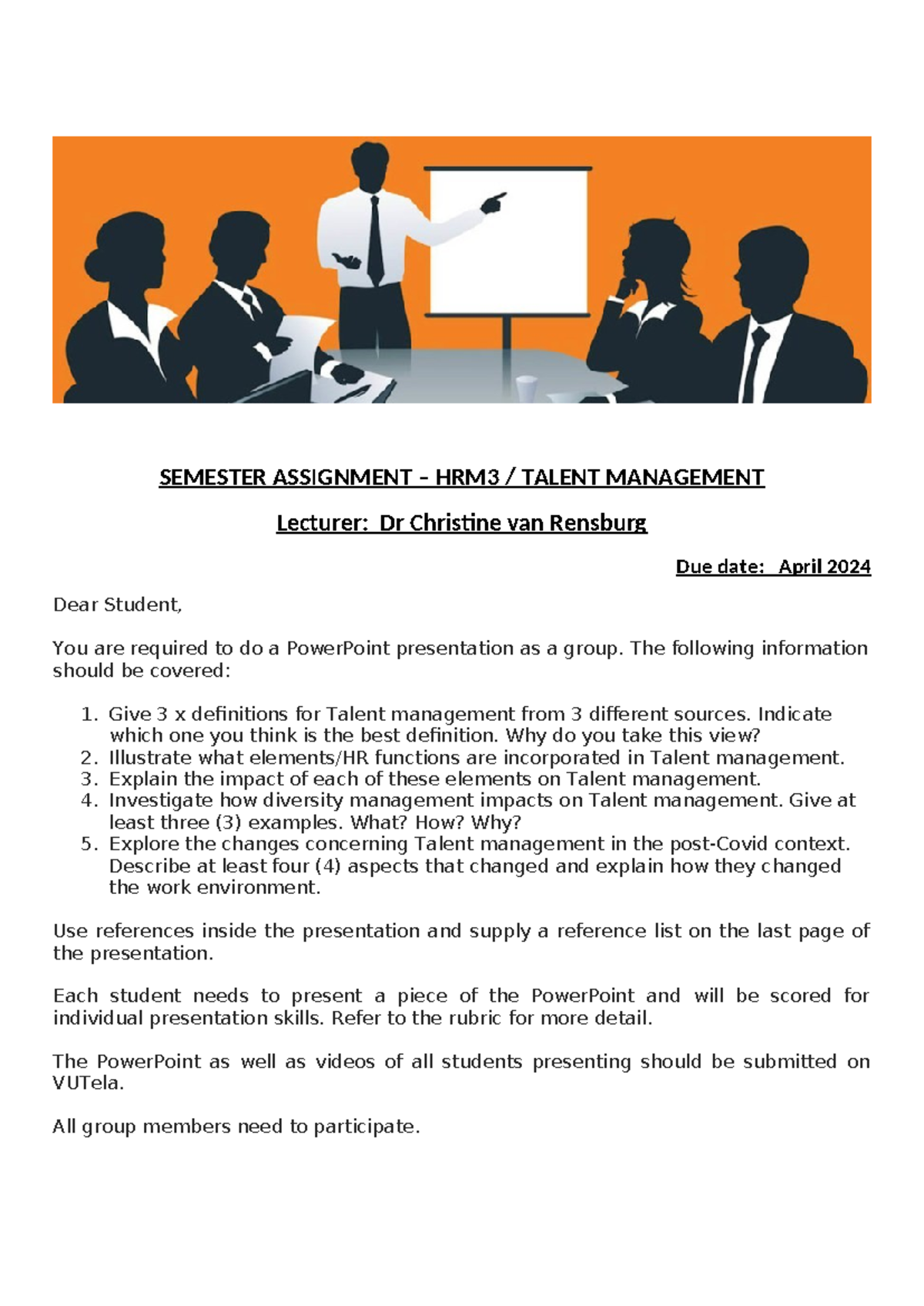 2024 Semester Group Assignment presentation - SEMESTER ASSIGNMENT ...